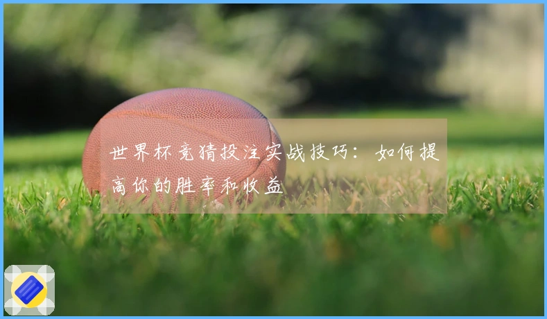 世界杯竞猜投注实战技巧：如何提高你的胜率和收益