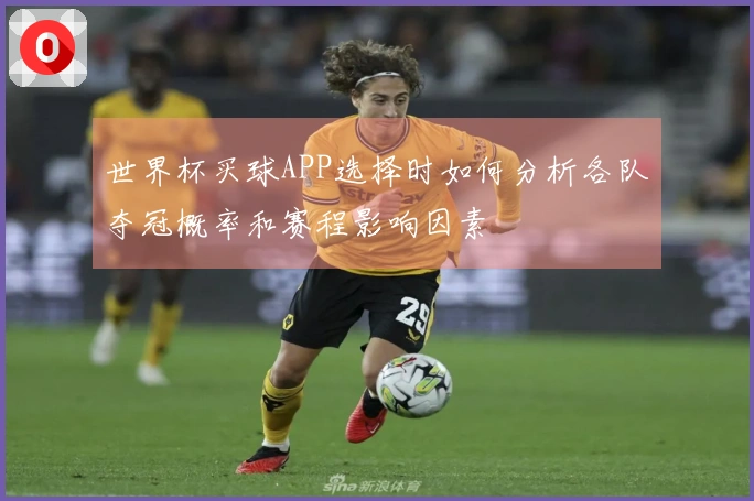 世界杯买球APP选择时如何分析各队夺冠概率和赛程影响因素